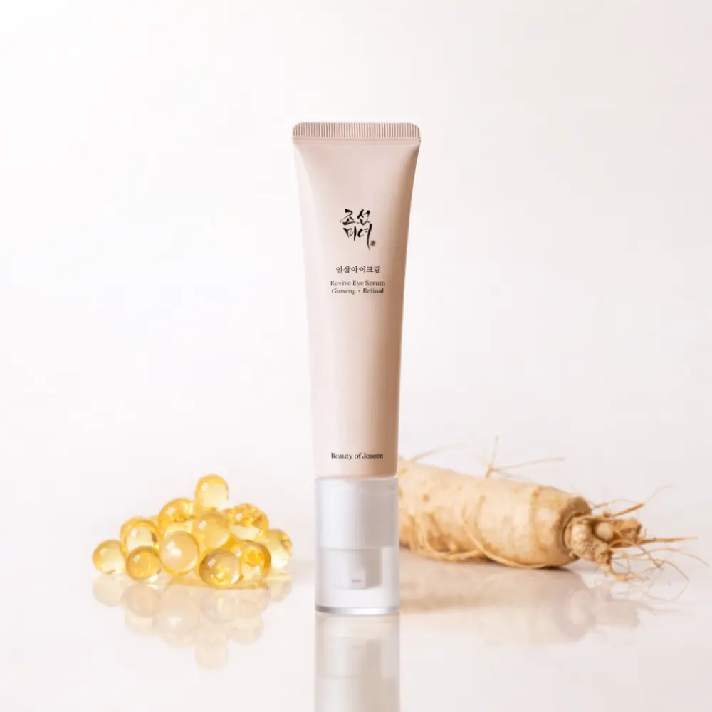 Revive Eye Serum Beauty of Joseon – koreański krem pod oczy z żeń-szeniem i retinalem redukujący zmarszczki i oznaki zmęczenia